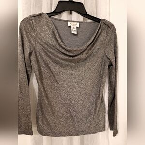 Talbots shimmery blouse. Size P